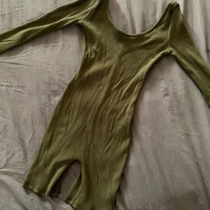 Fashion nova green romper
